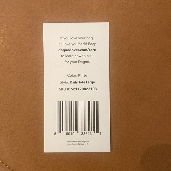 NWT Dagne dover daily large tote - Picture 2 of 7